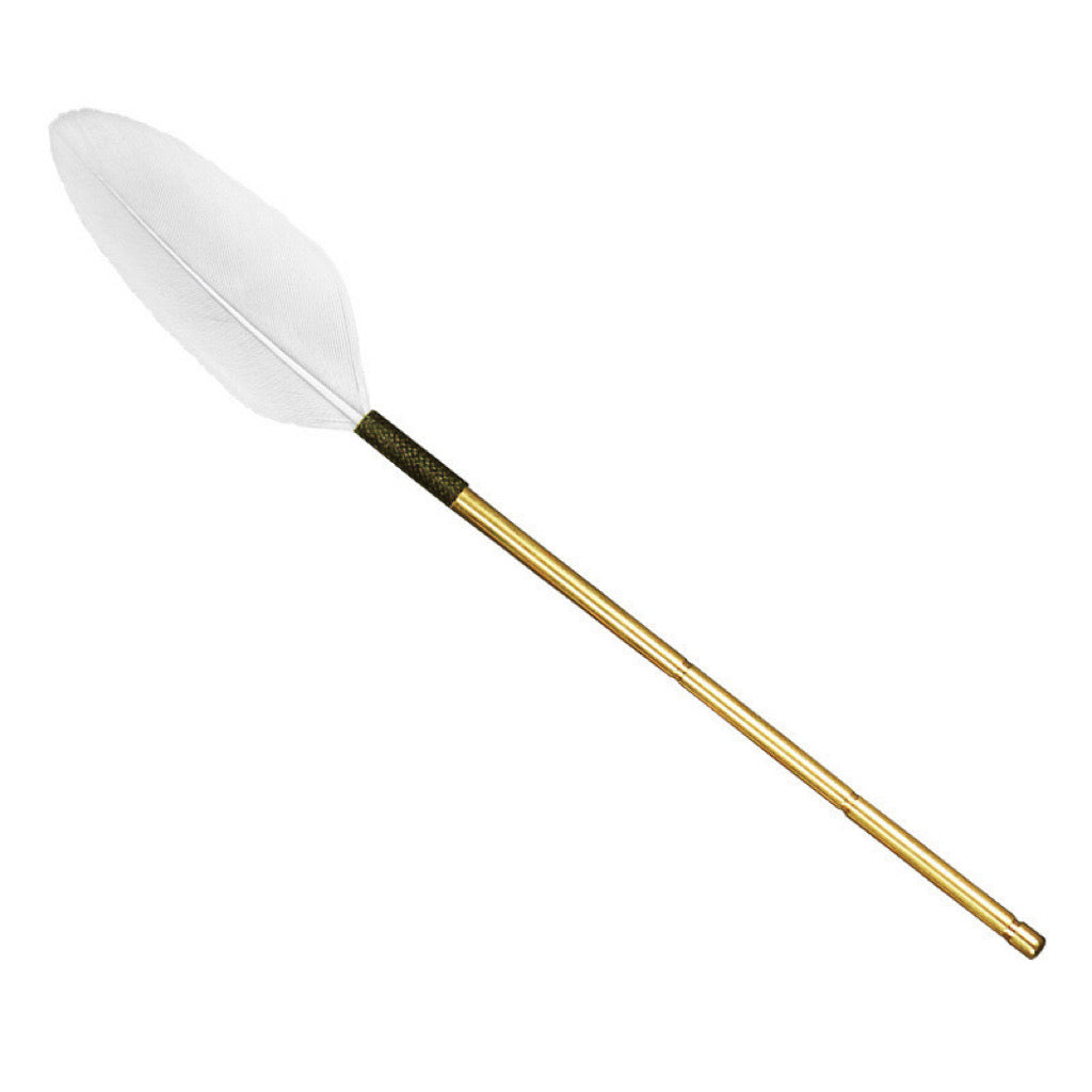 Incense Sweeper (white Feather)