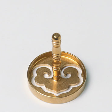 Incense Press Mold Brass(4.5cm diameter)