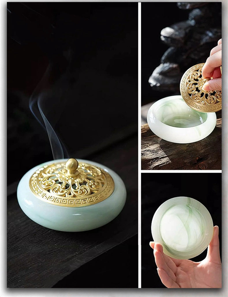Incense Burner Jade
