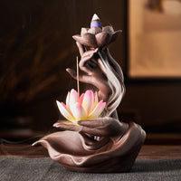 Backflow incense burner Hand