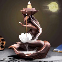 Backflow incense burner Hand